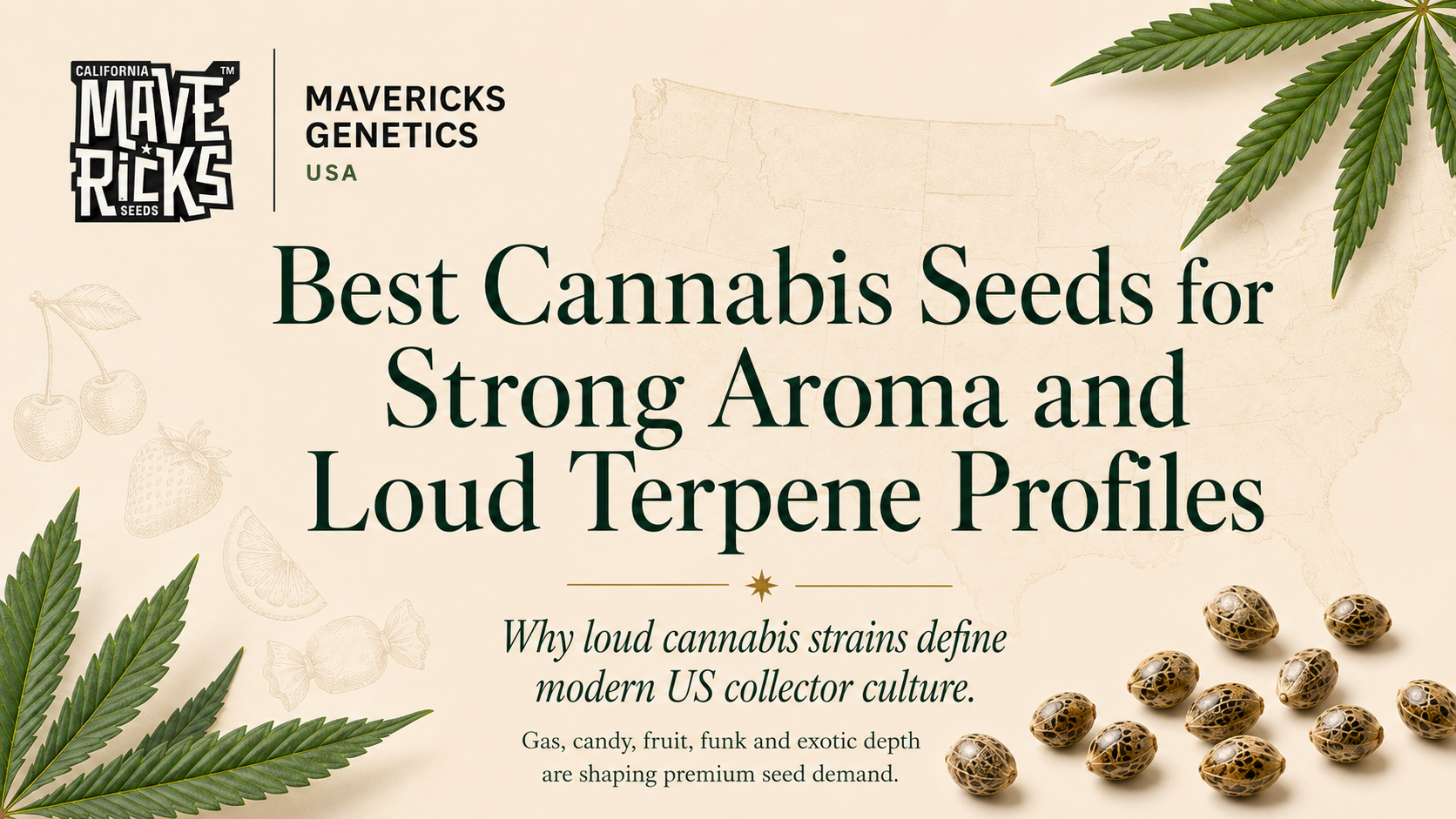 Best Cannabis Seeds for Strong Aroma and Loud Terpene Profiles