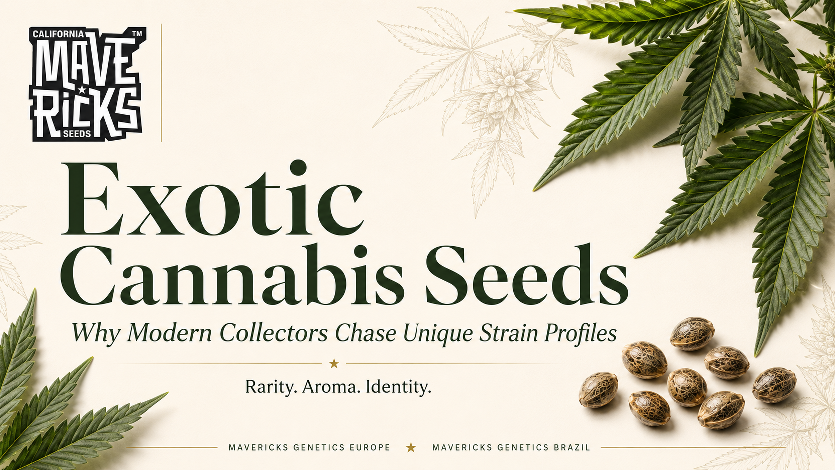 Exotic Cannabis Seeds: Why Modern Collectors Chase Unique Strain Profiles