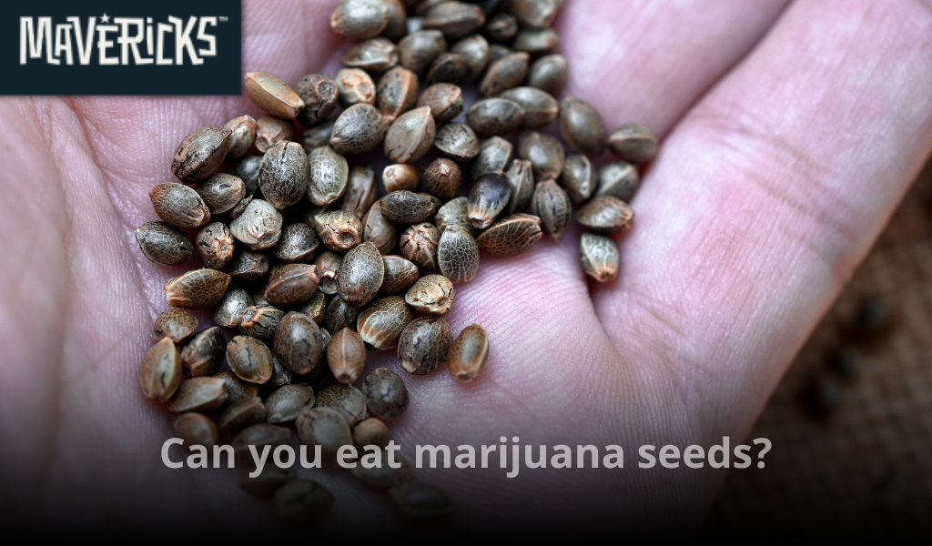 Can you eat marijuana seeds?